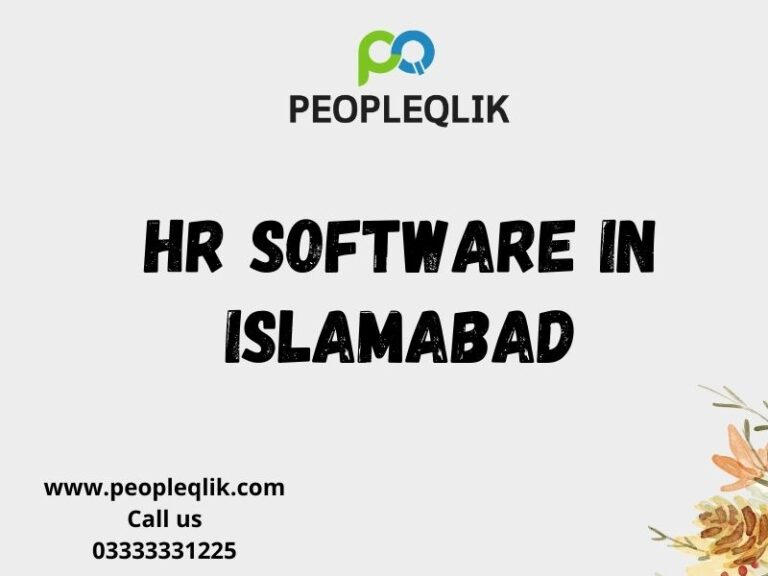 Biometric Integration in Human Resource or HR Software in Islamabad