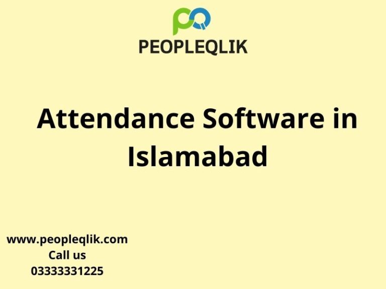 Biometric Attendance Software in Islamabad to Stay in Control