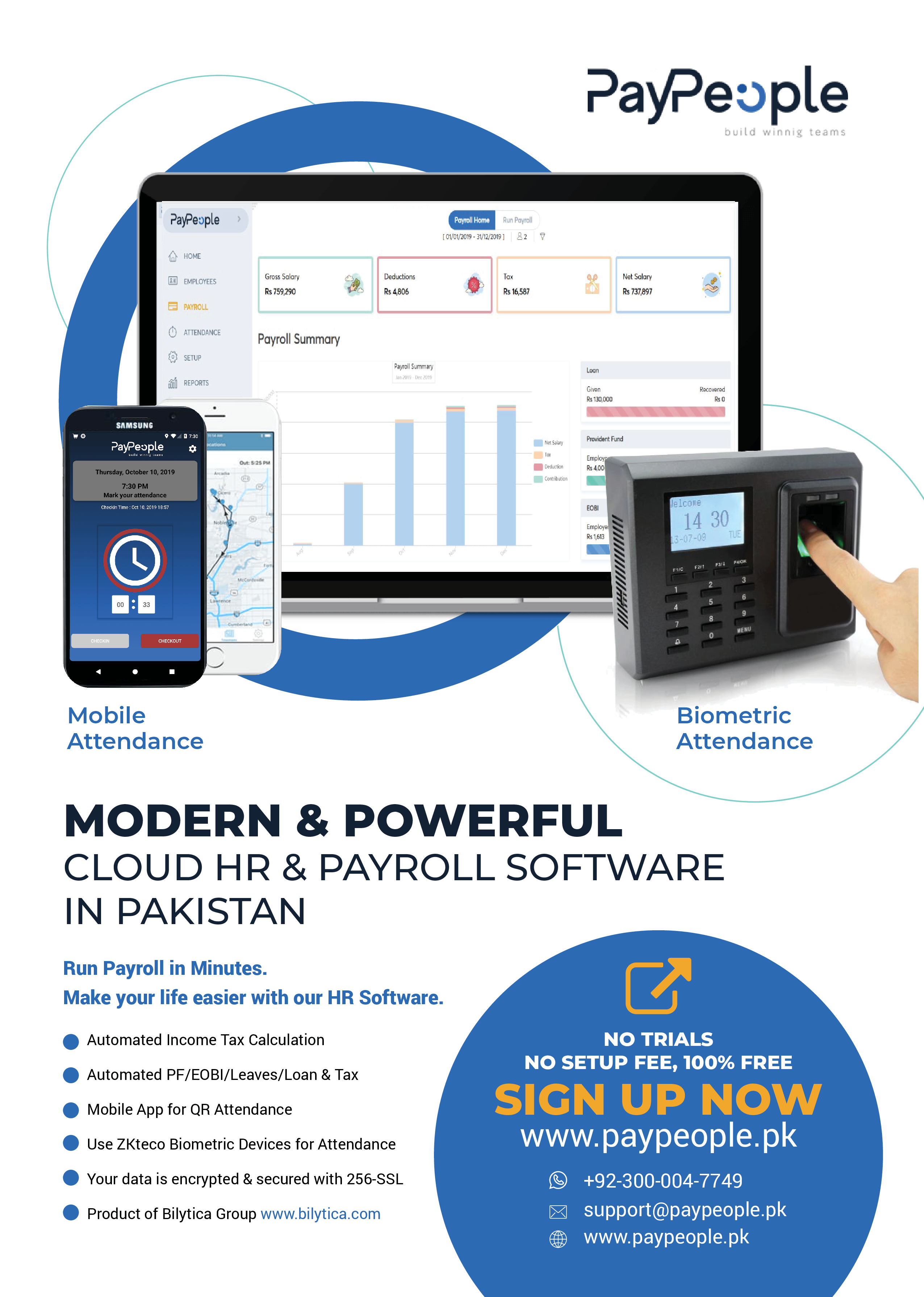 Top HRMS in Lahore Payroll Through A Secure Cloud-Based HR System