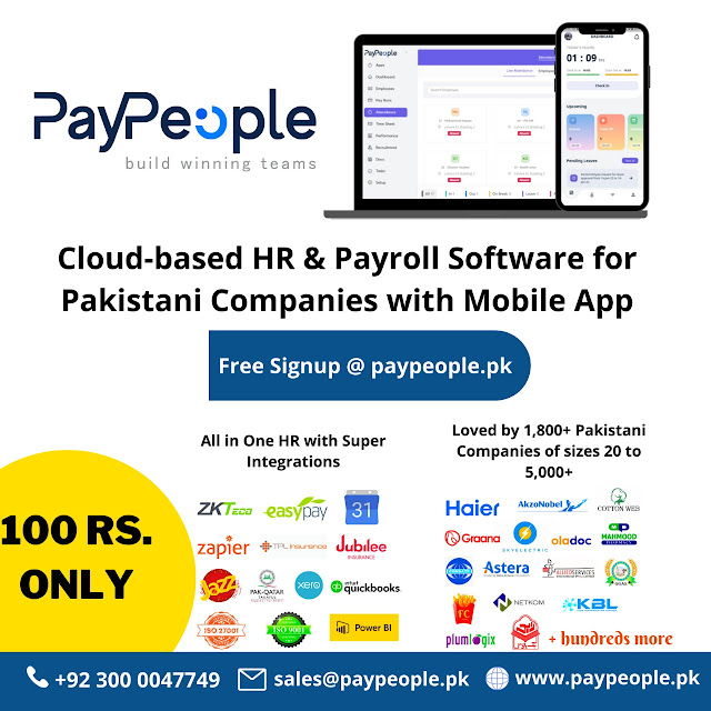 How can Payroll software in Islamabad generate simple payslips?