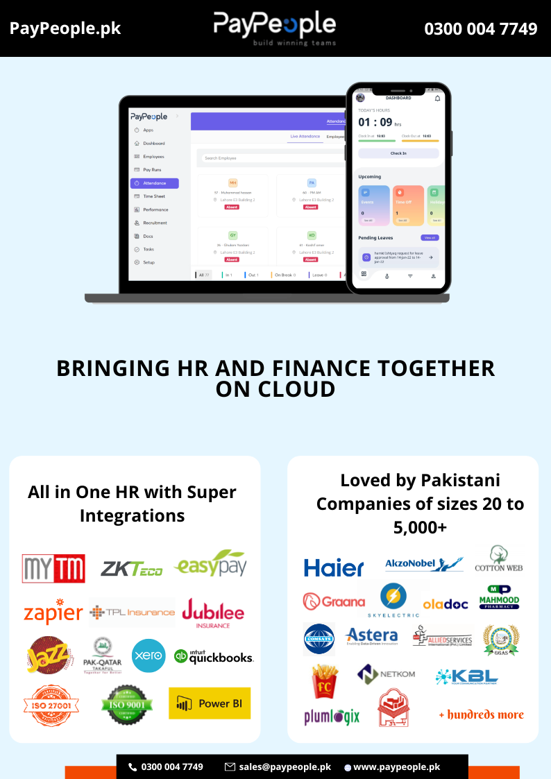 How HRMS in Islamabad support to manage distributed workforce?